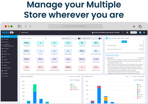 multi branch boutique store software