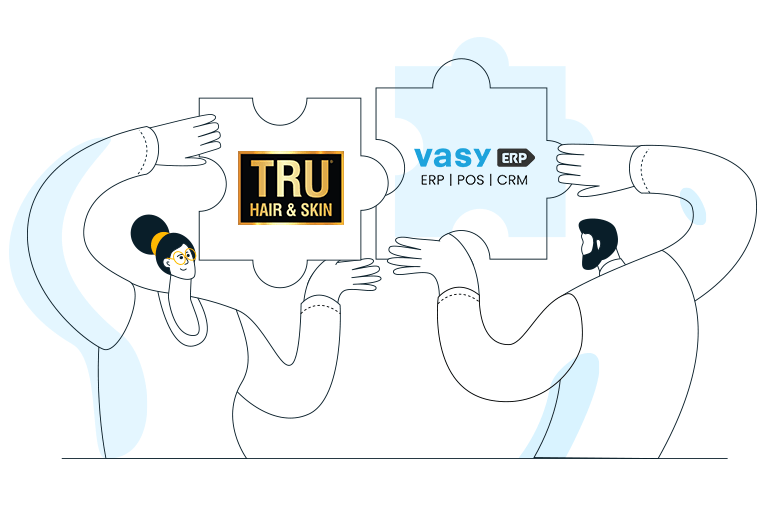 Tru Hair brings it's Business Operations to VasyERP