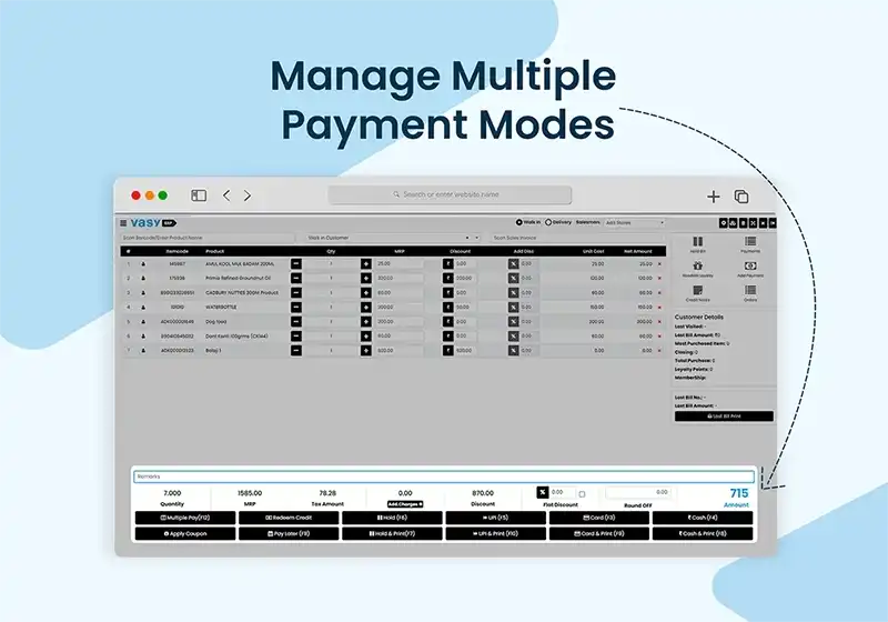 Manage multiple payment module
