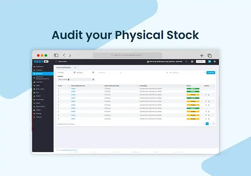 Audit your physical store