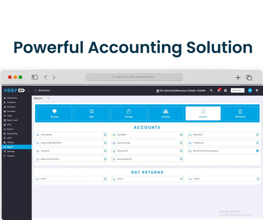 Online accounting software India
                                