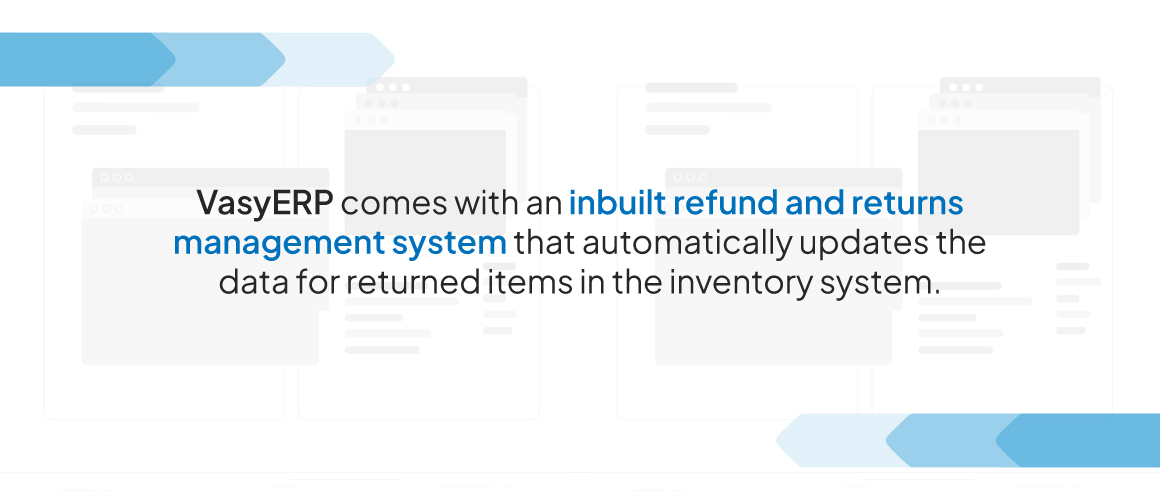 refund and return management system